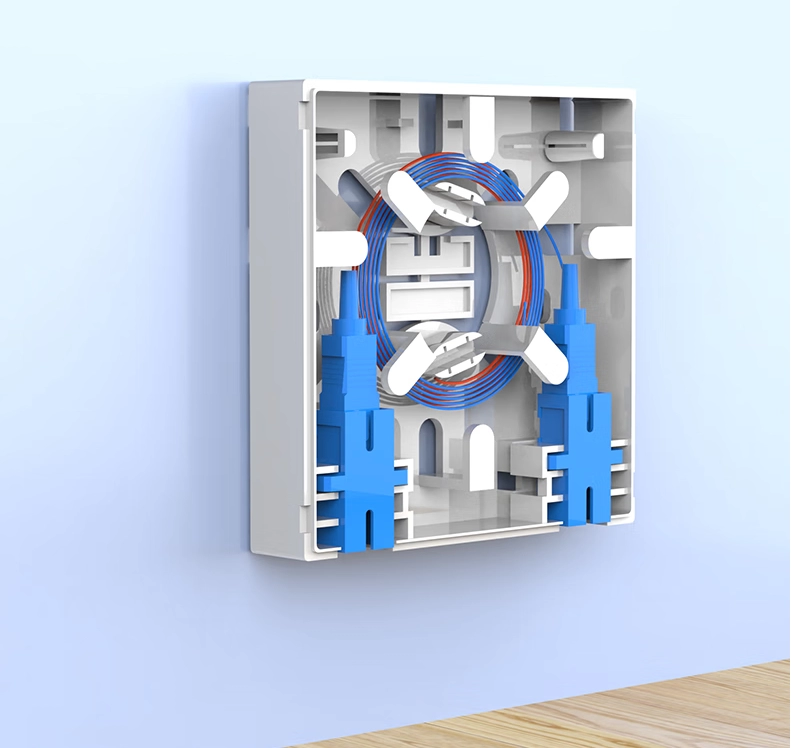 Caja de Terminación de Fibra de Escritorio 86 - Ideal para FTTH & Office Network第2张