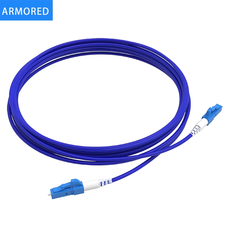 Armored Fiber Optic Patch Cable