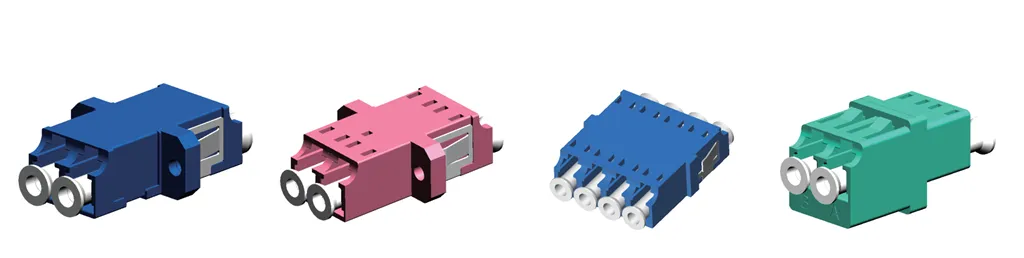LC-LC Duplex Fiber Optic Adapter - Компактный соединитель для сетей высокой плотности第1张