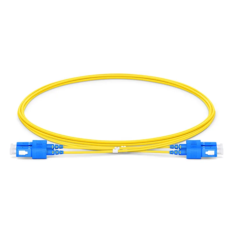 Cordon de raccordement fibre SC-SC UPC OS2 | Cavalier Simple