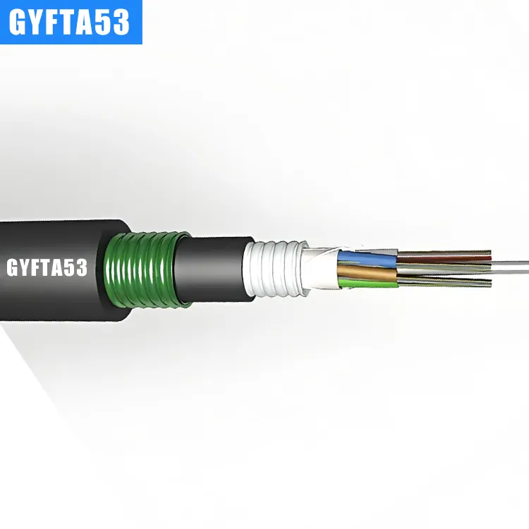 GYFTA53 Non-metallic Strength member Armored Fiber Cable  G6